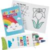 Fun Express He Lives Mini Activity Book Plus Caryons Sets For Easter – 12 Activity Books And 12 Crayon Boxes – Religious Easter Gifts And Sunday School Activities – Non-Toxic