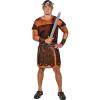 Fun Express Roman Soldier Costume Men – Authentic Warrior Armor Design with Tunic, Belt & Cuffs | Adult Halloween & Easter Pageant Outfit for Theater, Cosplay & Historical Events