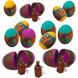 4″ Scooby-Doo Bubble Bottle-Filled Jumbo Easter Eggs – 12 Pieces