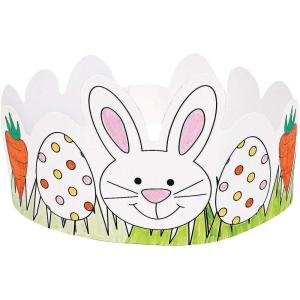Color Your Own Easter Crowns – Makes 12 – DIY Crafts for Kids and Fun Home Activities