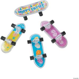 Fun Express – Easter Mini Skateboard for Easter – Toys – Vehicles – Cars & Boats & Racers – Easter – 36 Pieces