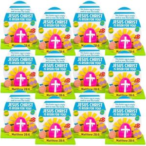 Fun Express 3D Empty Tomb Easter Egg CK – Craft Kits – 12 Pieces