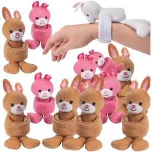Fun Express Plush Hugging Easter Bunnies – Jewelry – 12 Pieces