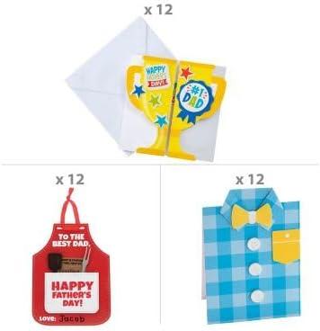 image:imageFun Express Fathers Day Card Craft Kit Assortment Makes 36