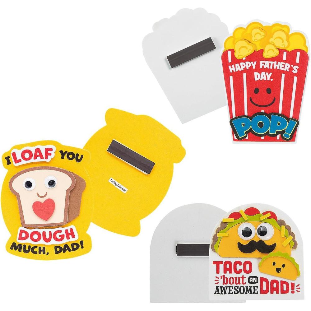 image:imageFathers Day Magnet Craft Kit Assortment Makes 36