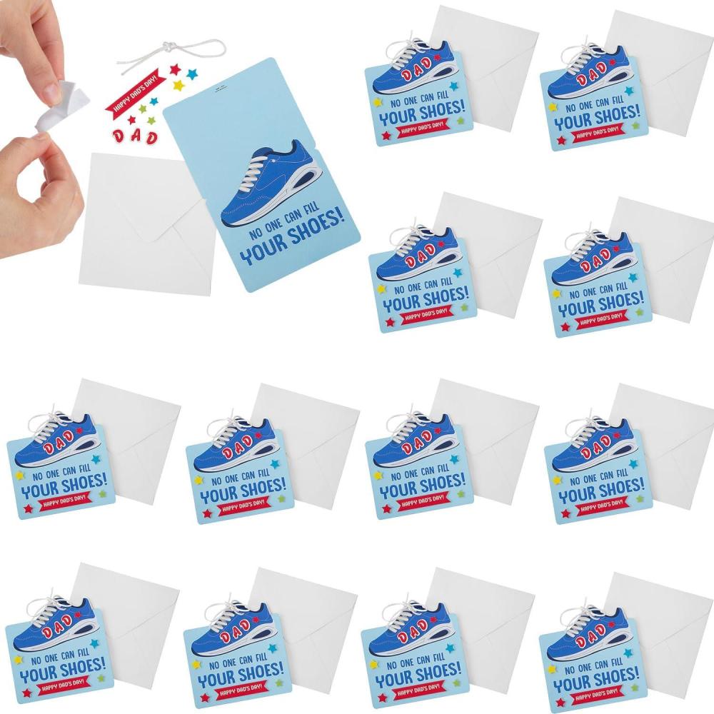 image:imageFun Express 5 x 5 Fathers Day Dad Shoes Card Craft Kit  Makes 12