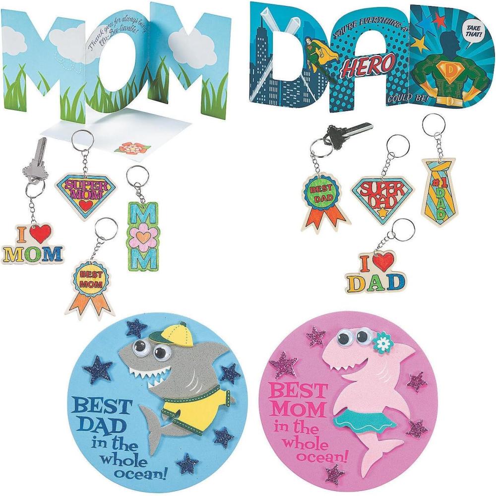 image:imageFun Express Mothers amp Fathers Day Craft Kit Bulk 72