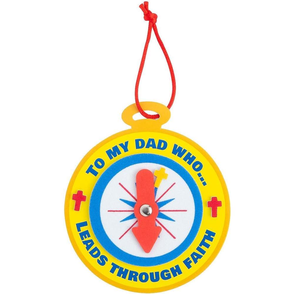 image:imageReligious Fathers Day Compass Ornament Craft Kit Makes 12