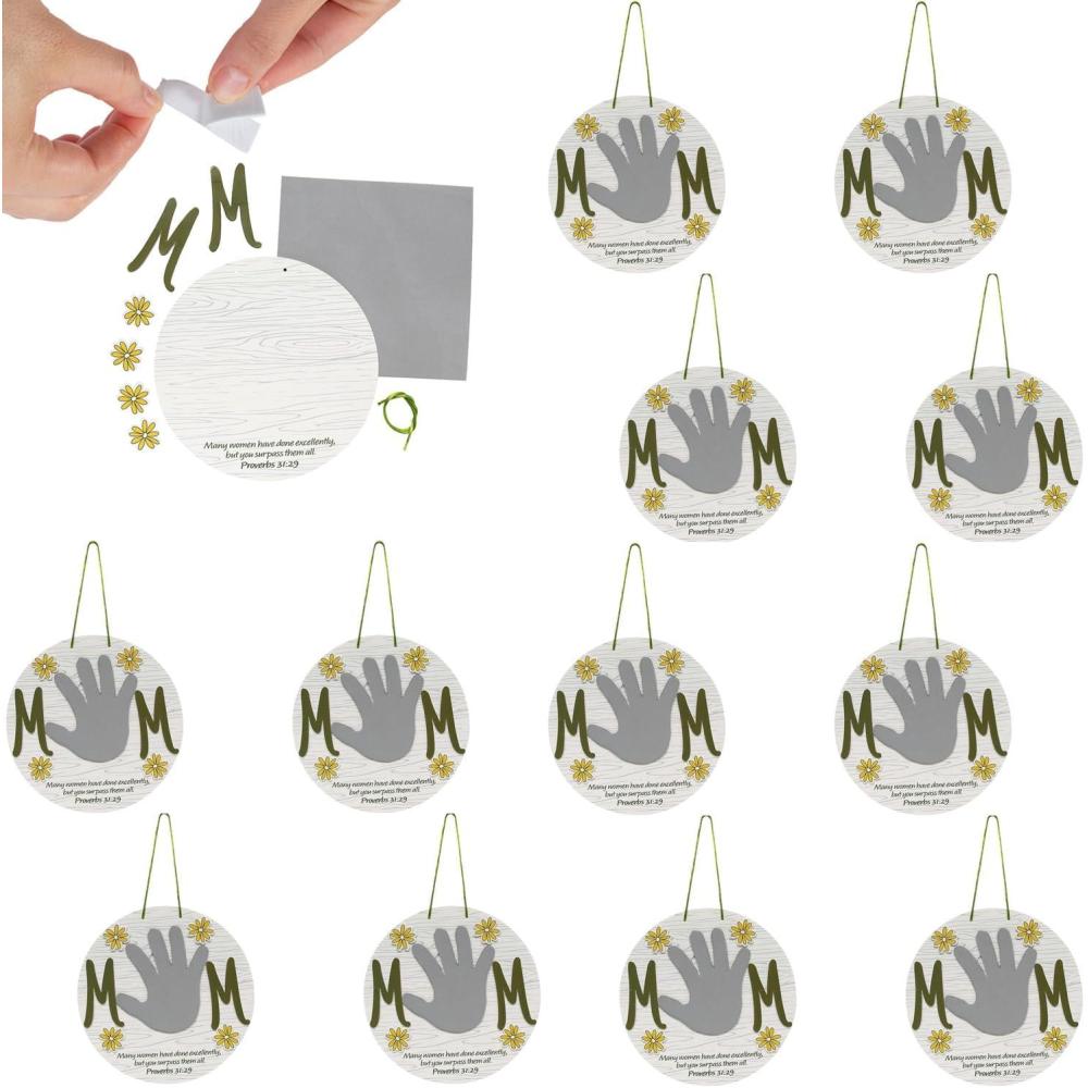image:imageReligious Mothers Day Handprint Sign Craft Kit Makes 12