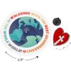 Fun Express 2 1/2″ Religious Grandparent’s Day Heart Pins with Card – 12 Piece