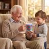 Fun Express 8 oz. Color Your Own Grandparent’s Day BPA-Free Plastic Mugs – 12 Count