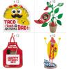 Fun Express Bulk Foodie Father’s Day Craft Kit Assortment Makes 48