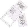 Fun Express Color Your Own Father’s Day Sliding Yeti Card Craft Kit – 12 Piece