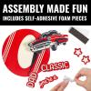 Fun Express Father’s Day Classic Car Magnet Foam Craft Kit – Creative DIY Craft Decorations & Family Fun – Perfect for Kids Craft Lovers & Personalizing Gifts – Makes 12 Pieces
