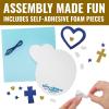 Fun Express Father’s Day Glory of God Picture Frame Handprint Craft Kit – Makes 12