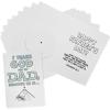 Fun Express 5 1/2″ x 7 3/4″ Religious Color Your Own Father’s Day Cards with Spinner Wheel – 12 Pc.