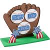 Fun Express 6 1/2″ x 5 1/4″ Father’s Day Best Dad Ever Baseball Glove Craft Kit – Makes 12