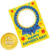 Fun Express Father’s Day Magnet Picture Frames – 12 Pc
