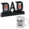Fun Express Father’s Day Mug & Frame – Home Decor – 2 Pieces