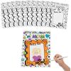 Large Mother’s Day Card, Color Your Own All About My Mom – Perfect Craft Gift for Kids