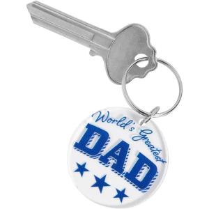 Fun Express 1 1/2″ Father’s Day World’s Greatest Dad Keychains – 12 Pc.