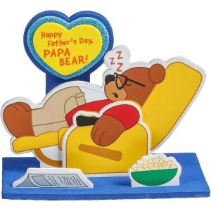 Fun Express 5 3/4″ x 5″ Happy Father’s Day Recliner Bear Craft Kits – Makes 12