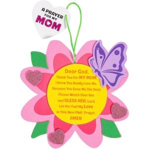 Fun Express Religious Mother’s Day Prayer Craft Kit – Makes 12