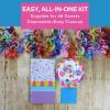 100 Piece Candy World Party Disposable Tableware Kit For 48 Guests, Napkins, Plates and Table Cover Included