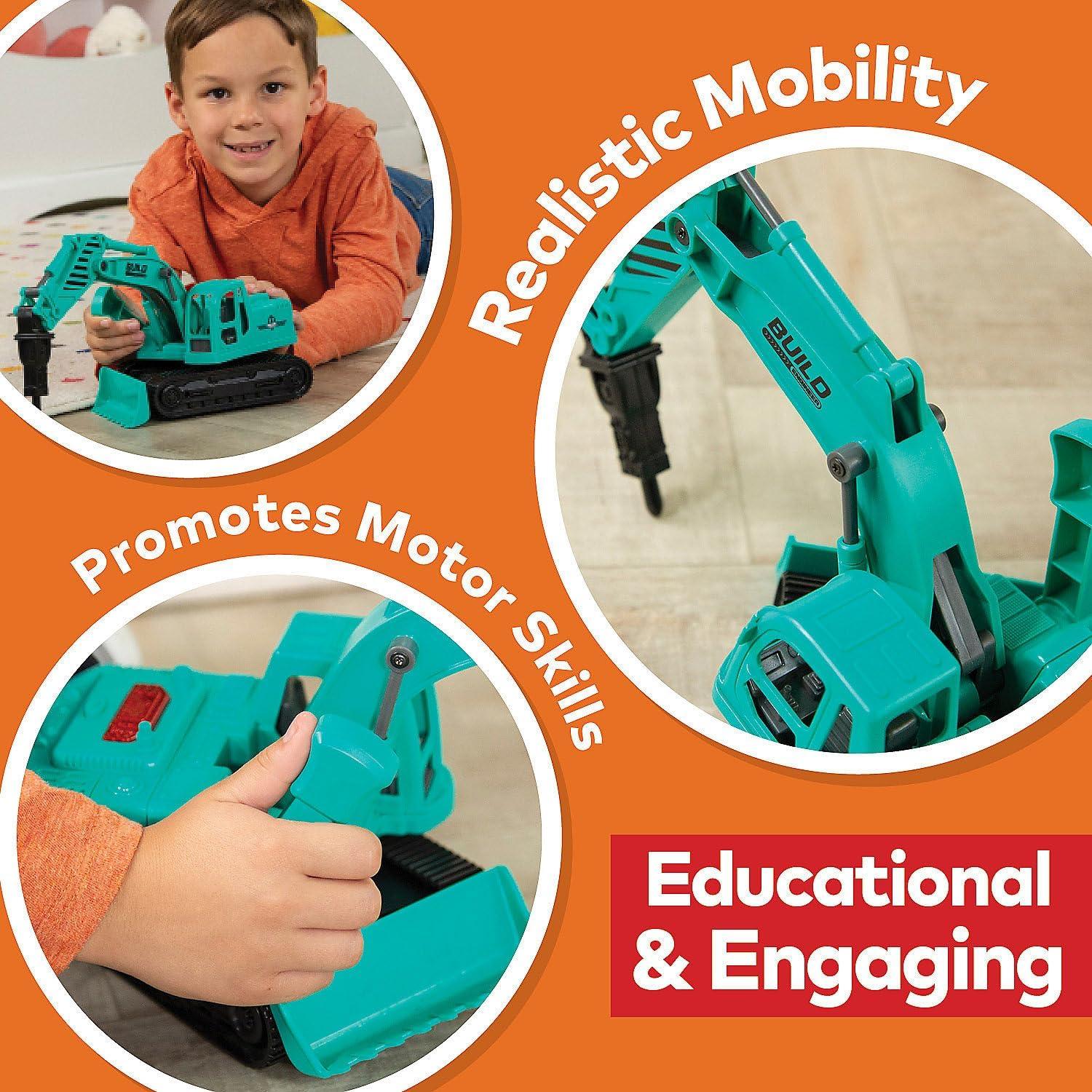 image:imageFun Express Construction Trucks for Toddlers Build Big Dreams City Builder Construction Truck Toy for Imaginative Play and Learning Gift of Adventure Educational Fun
