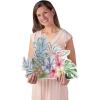 Fun Express Elevated Luau Bridal Shower Wall Cutouts – 6 Pieces(Luau)