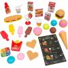Fun Express Kids Pretend Fast Food Play Set – DIY Fast Food Tent Kit with Ready-to-Eat Meals – Instant Picnic Upgrade, Easy Outdoor Entertaining Fast Food Tent for Kids