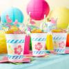 Fun Express Luau Cocktail Party Kit – Complete Party Supplies for Tropical Celebrations & Themed Events – Fun Decorations Accessories & Tableware – Perfect for Summer Gatherings – 24 Colorful Pieces