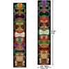 Fun Express Luau Tiki Vertical Banner Set – 2 Pc