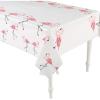 Fun Express Luau Flamingo Table Cover – Party Supplies – 1 Piece