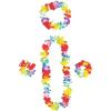 Fun Express Luau Rainbow Lei Accessory Set – Vibrant Hawaiian Leis for Luau Parties – Summer Celebrations and Themed Events 4 Bright Colors – Perfect for Party Favors Costume Accessories – 48 Pieces