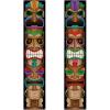 Fun Express Luau Tiki Vertical Banner Set – 2 Pc