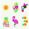 LUAU TROPICAL TATTOOS – Apparel Accessories – 72 Pieces