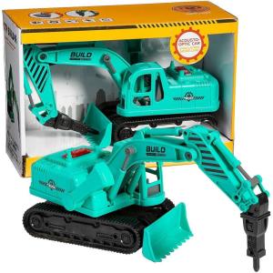 Fun Express Construction Trucks for Toddlers – Build Big Dreams, City Builder Construction Truck Toy for Imaginative Play and Learning – Gift of Adventure, Educational Fun