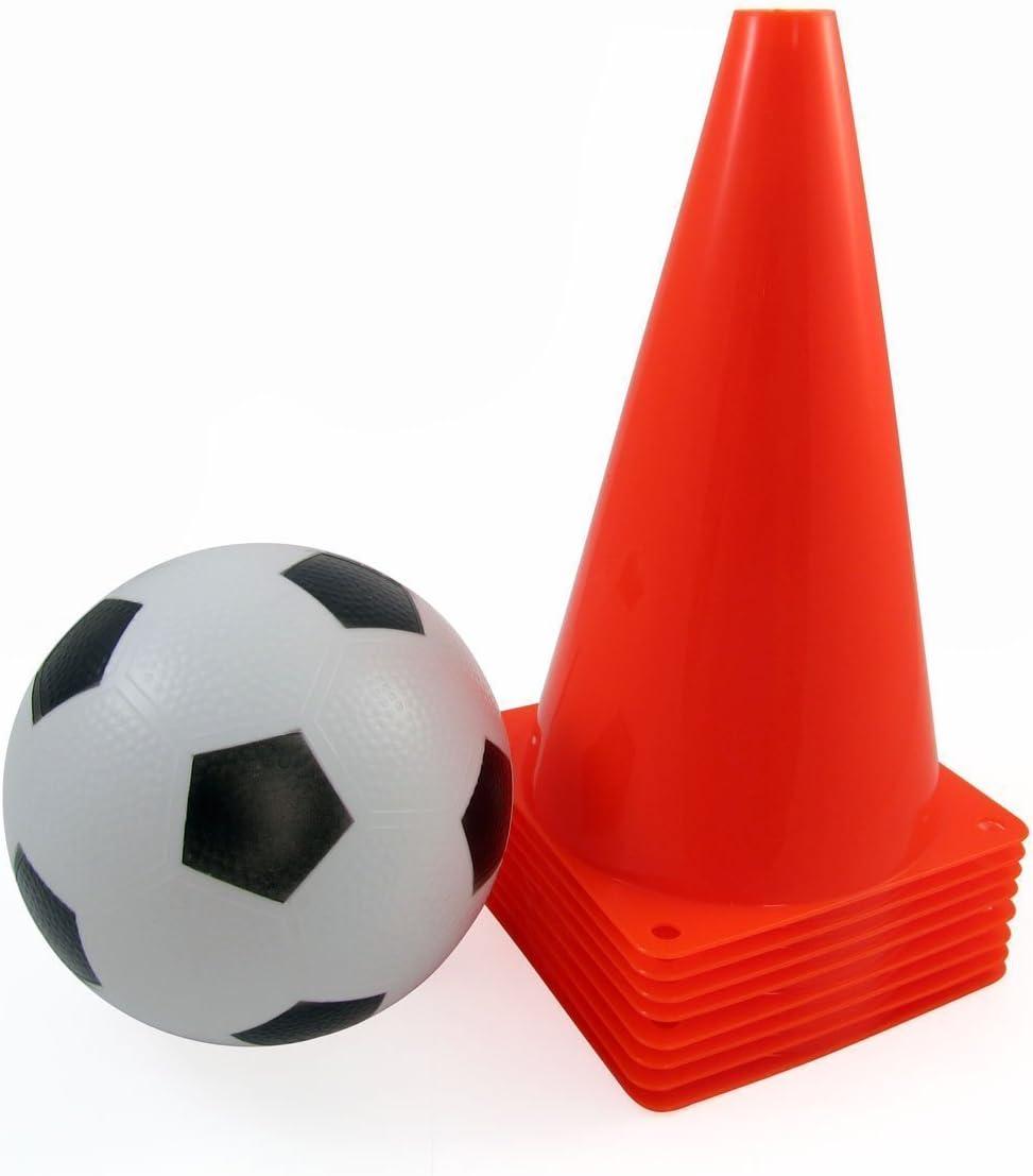 image:imageFun Express Orange Traffic Cones Set of 12 VBS Vacation Bible School SuppliesDecor Great for Kids Sports Games and Toys