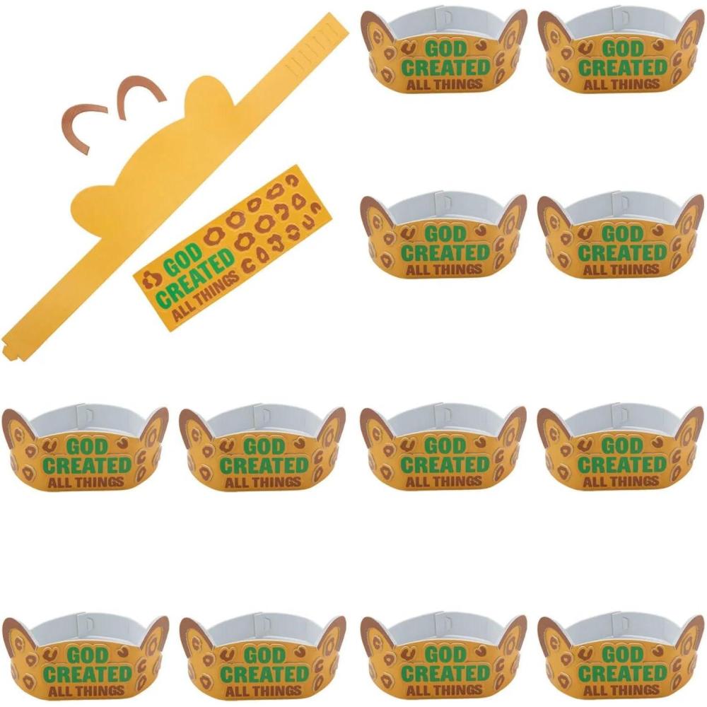 image:imageFun Express 22 12 x 3 34 Rainforest VBS Foam Headband Craft Kit Makes 12