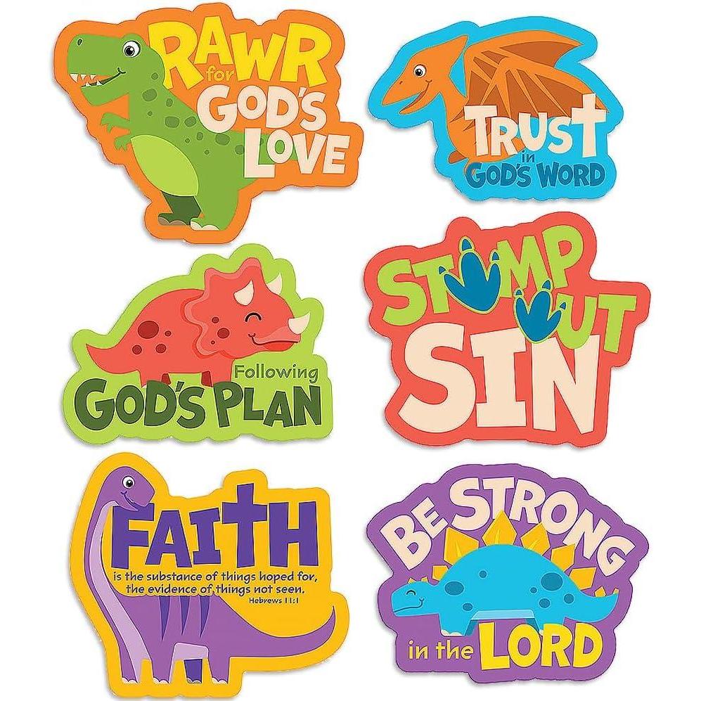 image:imageFun Express Dinosaur VBS Cutouts  VBS Vacation Bible School SuppliesDecor  6 Pieces