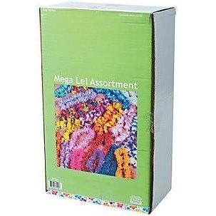 image:imageFun Express Mega Polyester Lei Set for Luau Parties  Colorful Floral Accessories  Perfect for Events Celebrations amp Themed Gatherings 36  42 Assorted 50Piece