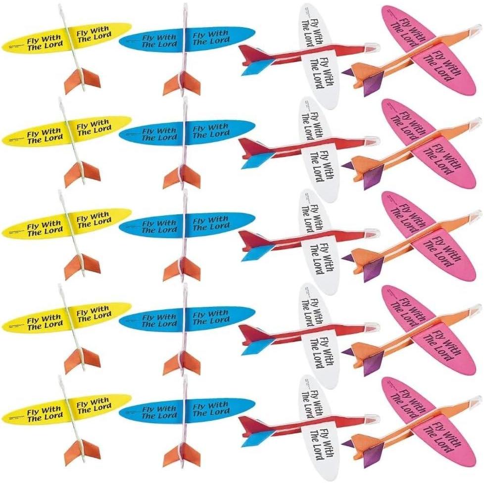 image:imageFun Express Religious Foam Gliders 4dz  Toys  Vehicles  Gliders  VBS Vacation Bible School SuppliesDecor  48 Pieces