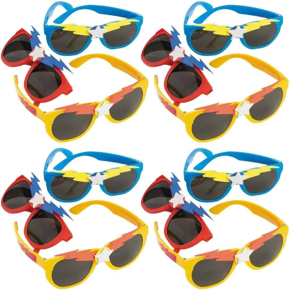 image:imageFun Express Super Hero Sunglasses VBS Vacation Bible School SuppliesDecor 12 Pieces