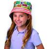 22″ circ. Color Your Own Zoom in VBS Polyester Bucket Hats – 12 Pieces, Vacation Bible School Supplies Multicolor