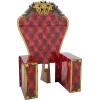 Eye-catching Santa’s Chair Photo Booth Stand-In Stand-Up Decoration – 44″ x 71″ (1 Pc.) – Perfect for Christmas Parties, Shopping Mall Displays, and School Events