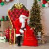 Eye-catching Santa’s Chair Photo Booth Stand-In Stand-Up Decoration – 44″ x 71″ (1 Pc.) – Perfect for Christmas Parties, Shopping Mall Displays, and School Events