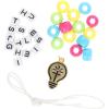 Fun Express 2 3/4″ Jesus is The Light VBS Beaded Bracelet Craft Kit – Makes 12