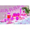 Fun Express 6 Oz. Flamingo Reusable Jar Glasses With Lids & Straws – 6 Cups – Great For Luau, Bridal And Other Summer Themed Parties