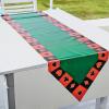 Fun Express Casino Table Runner – 7 feet Long – Party Supplies and Décor – Kitchen Dining Home Decoration – Decoration for Home Party Decor – VBS Vacation Bible School Supplies/Décor